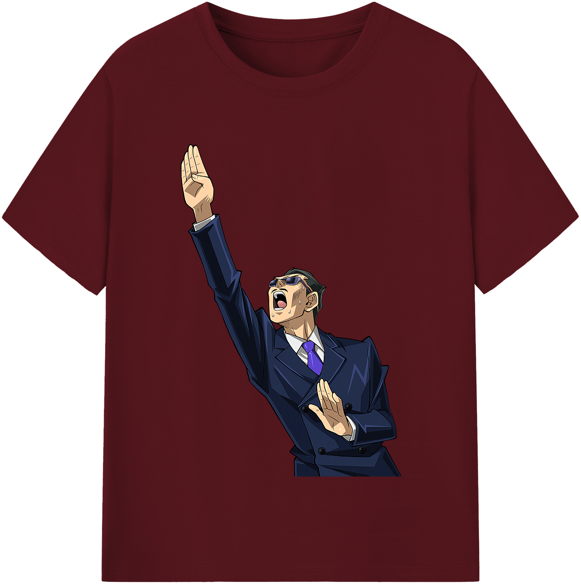 （画像用） 遊☆戯☆王 Yu-Gi-Oh! 綿100％半袖Tシャツ（フロントプリント）